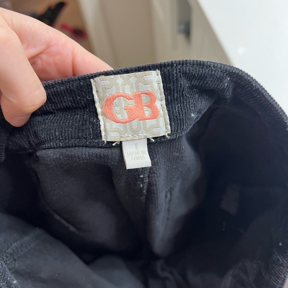 Corduroy GB cropped pants - Picture 3 of 3